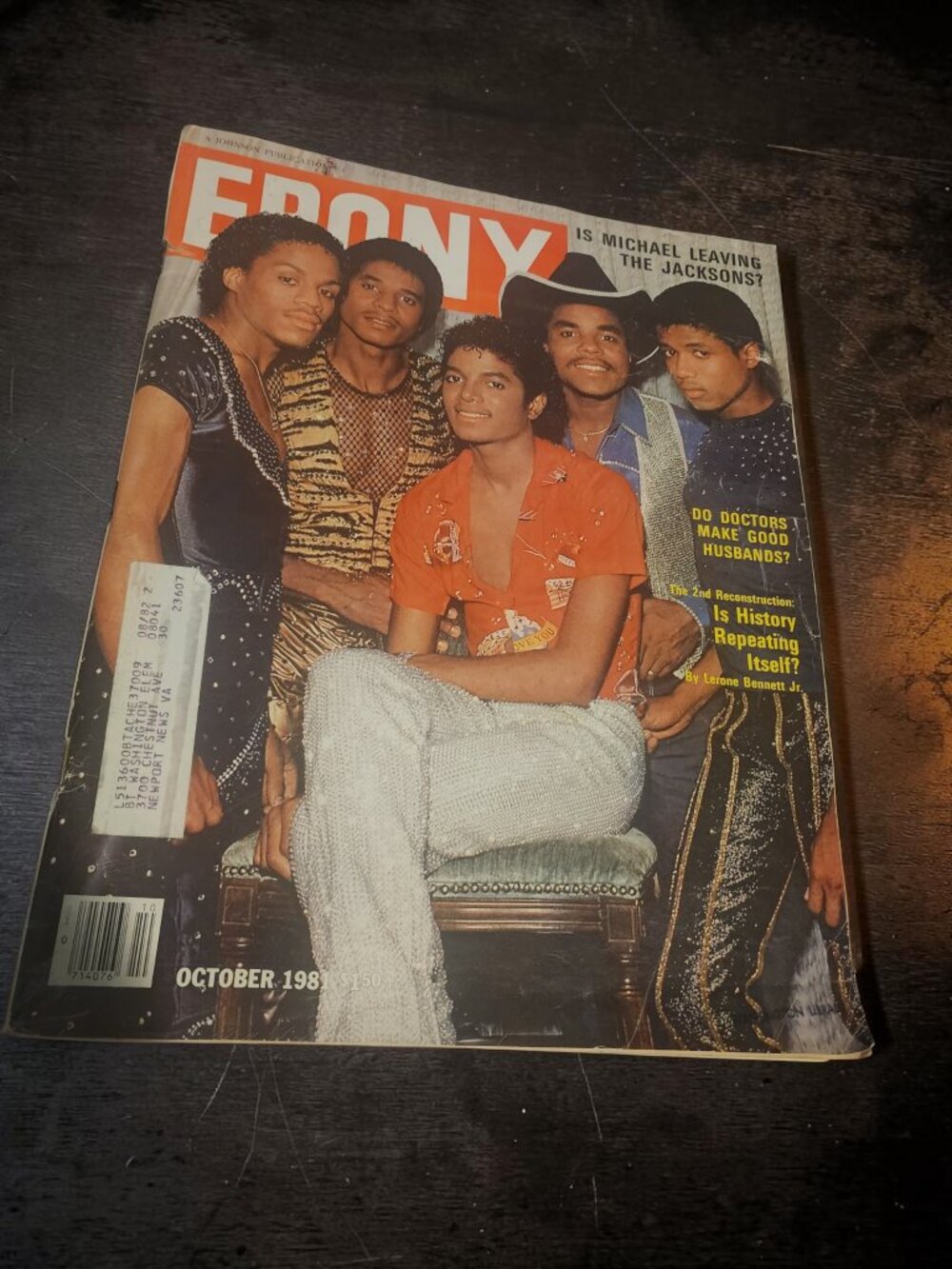 Ebony Magazine October 1981 – Michael Jackson Era Collectible Issue